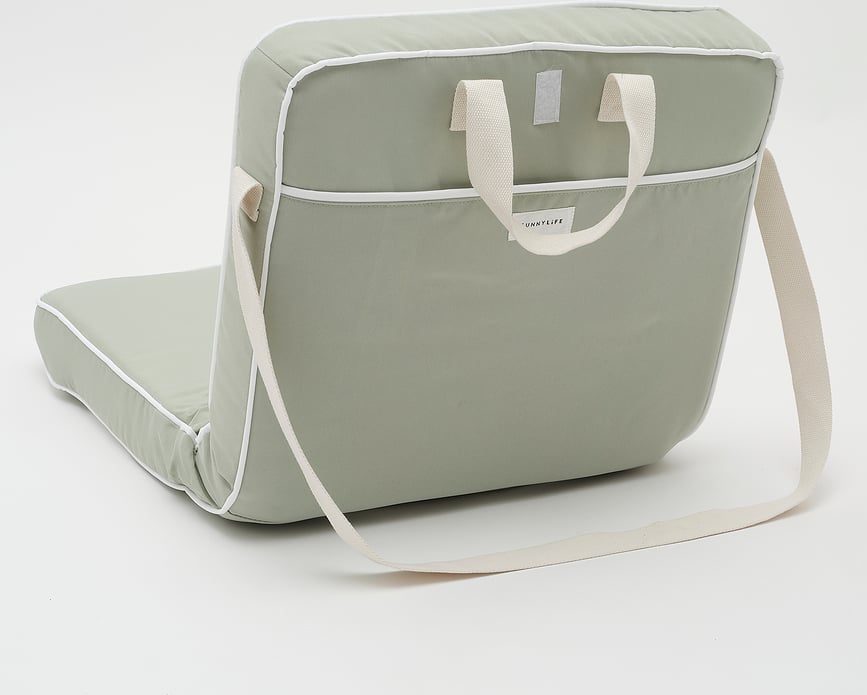Salokāms pludmales krēsls Sunnylife, zaļš
