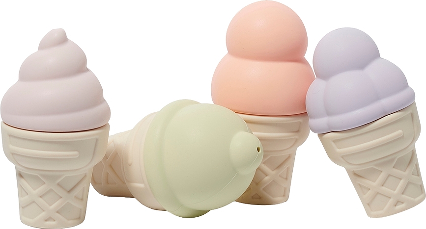 Sunnylife Apple Sorbet Παιχνίδια Μπάνιου, 4 τμχ