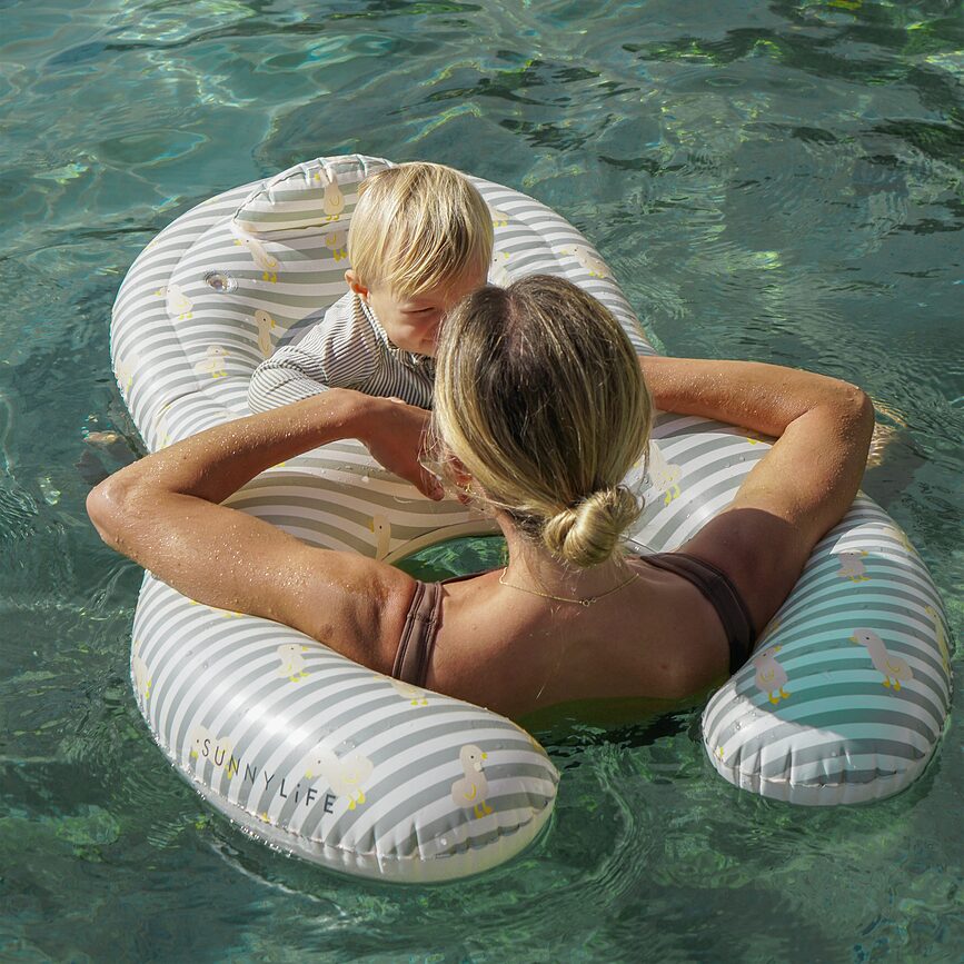 Sunnylife Apple Sorbet Bouée Siège Bébé gonflable