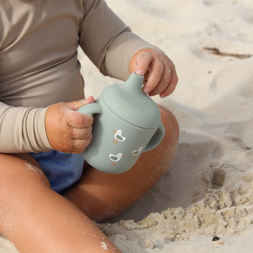 Sunnylife Kinderbeker met tuit Sammy The Seagull