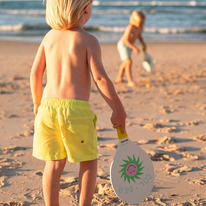 Sunnylife Smiley Loparji za tenis na mivki