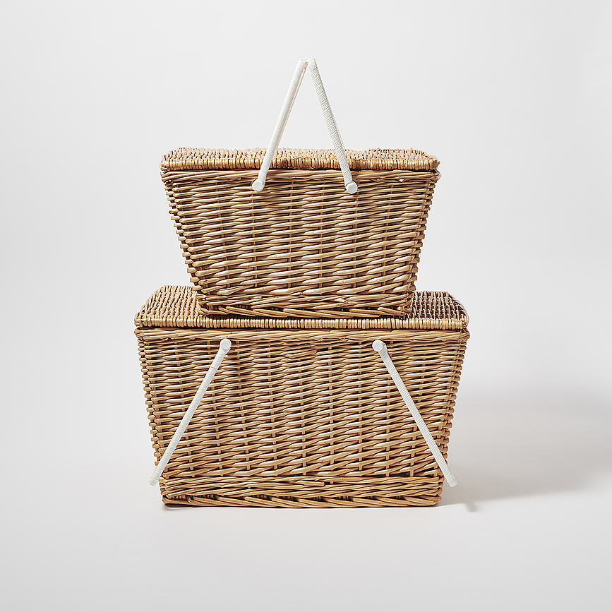 Sunnylife Picnic basket small with picnic accessories 12 el.