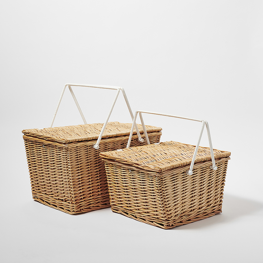 Sunnylife Picnic basket small with picnic accessories 12 el.