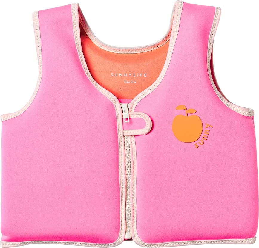Sunnylife Poppy The Peach Kids' Swim Vest 3-6 years