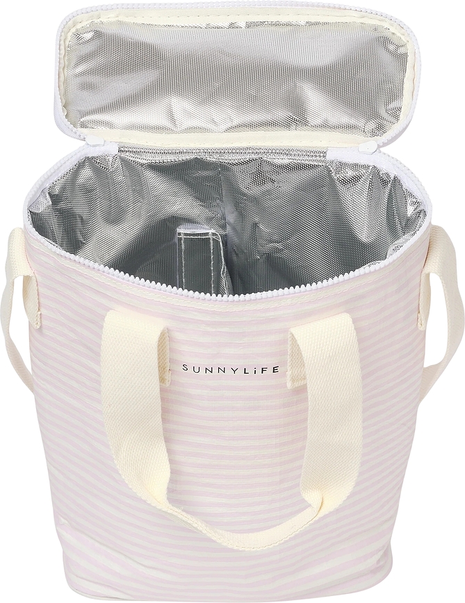 Sunnylife Lazy Days Sac Isotherme, jaune et rose