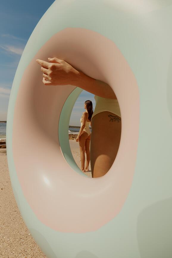 Sunnylife Tie Dye Sorbet Σωσίβιο