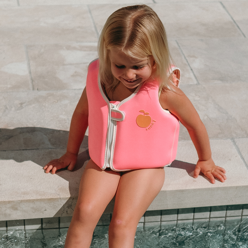 Sunnylife Into The Garden Ditsy Floral svømmevest til børn 3-6 år