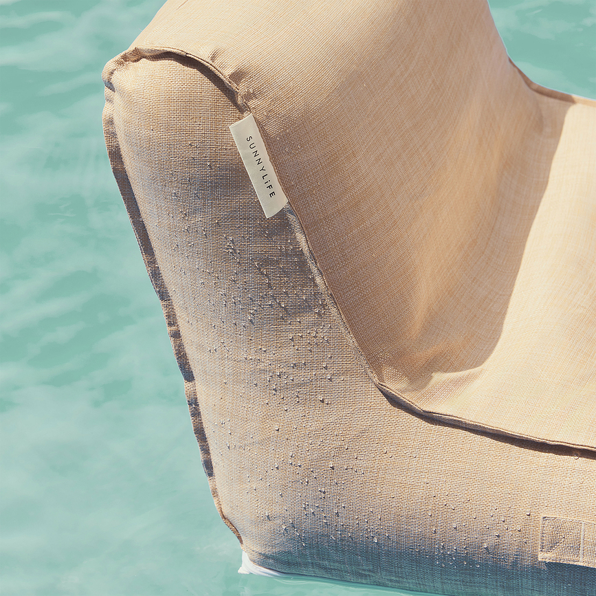 Sunnylife Tierra Rattan aufblasbare Poolliege