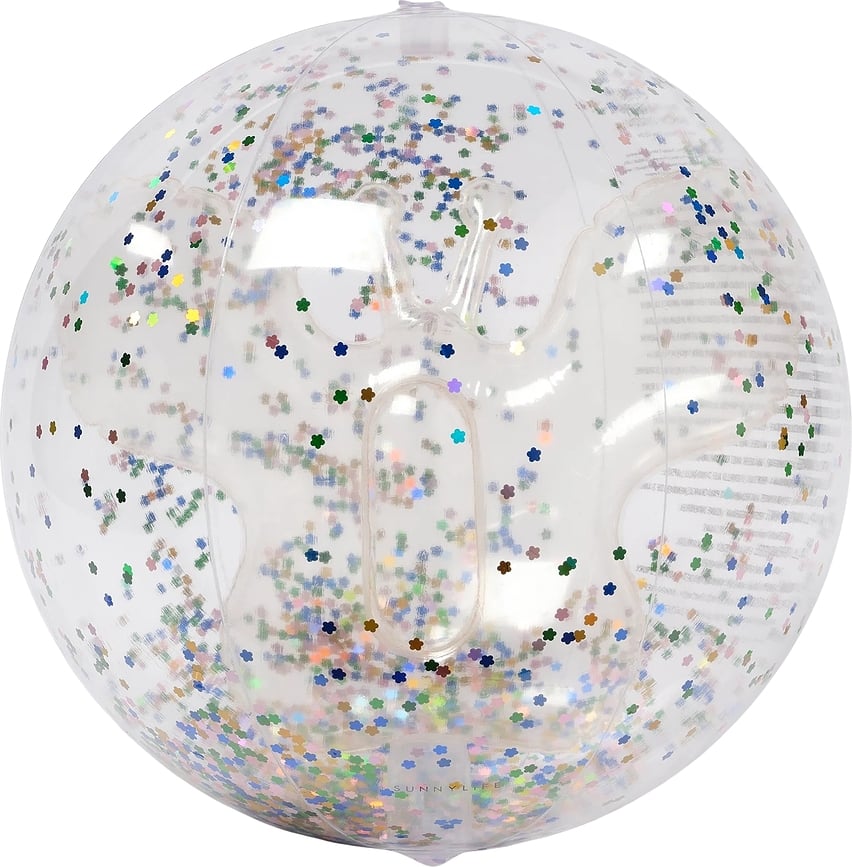 Sunnylife Žoga na napihovanje Candy Glitter, za otroke