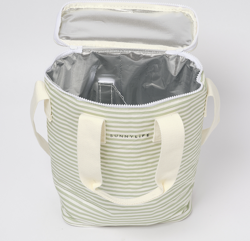 Termo torba za pijačo Sea Sage Stripe