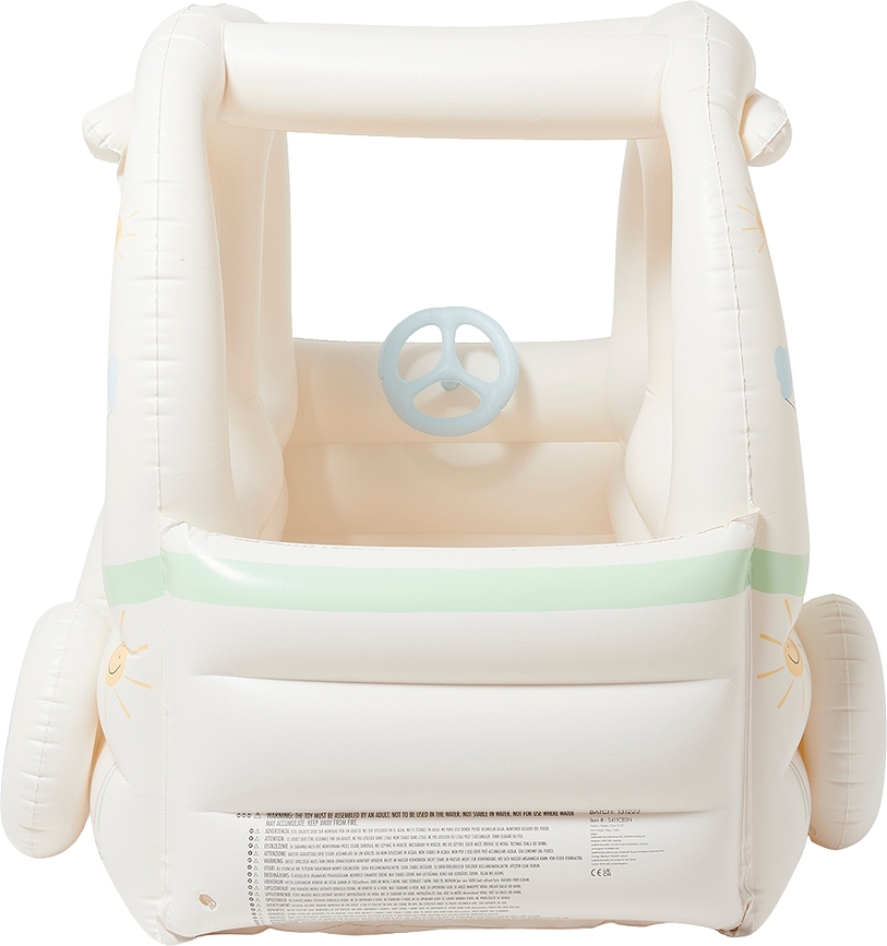 The Cubby Summer Sundae Φουσκωτό Παιχνίδι Φορτηγό Παγωτού, πολύχρωμο, 4 τμχ