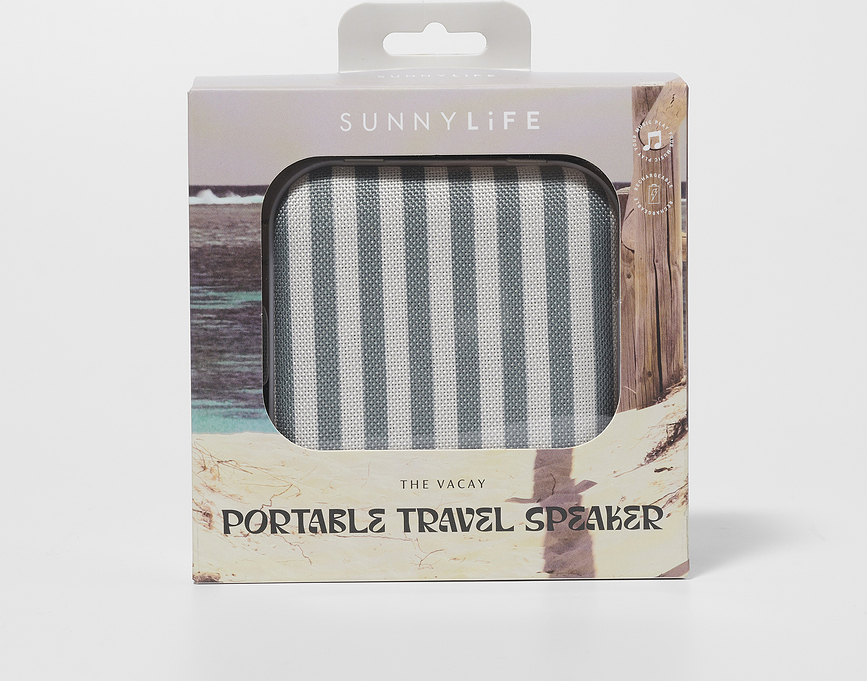 The Vacay Olive Stripe mobilhøjtaler