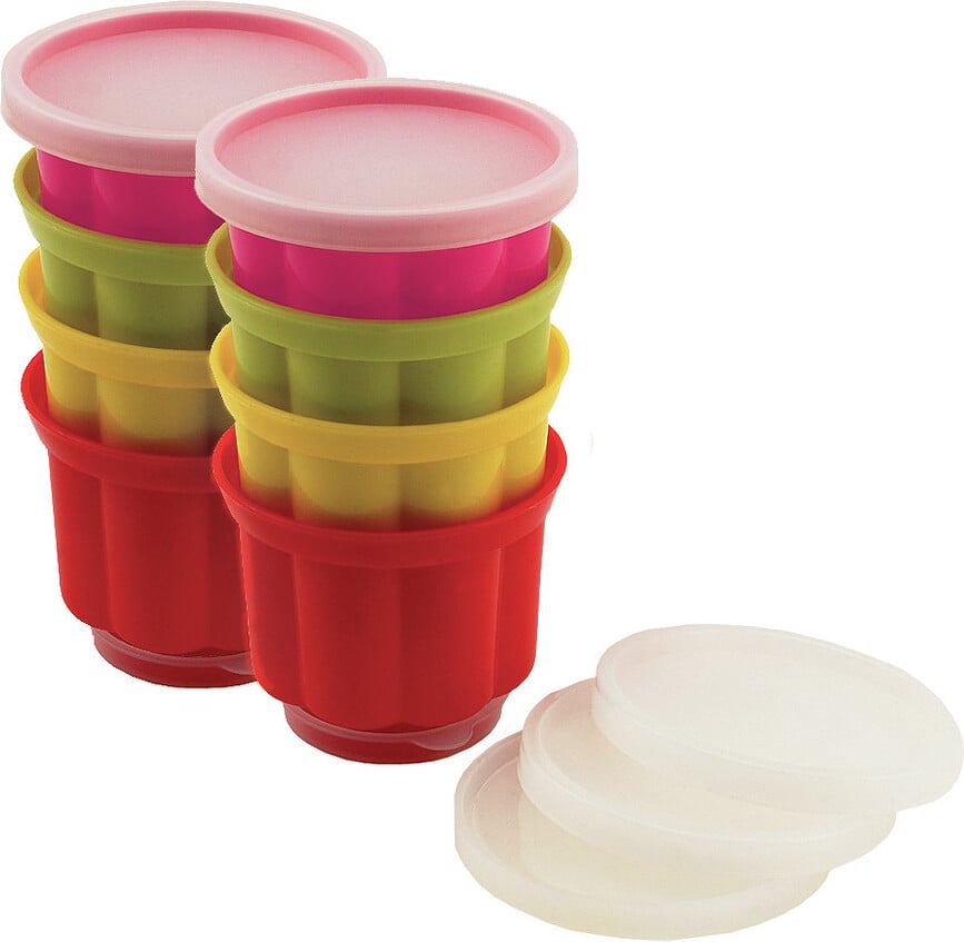 Moldes para gelatina mini, 8 unidades