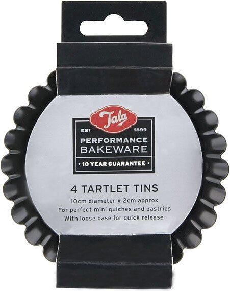 Performance Formen für Tartelettes 4 St.