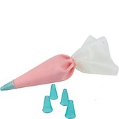 Tala Icing bag silicone with tips
