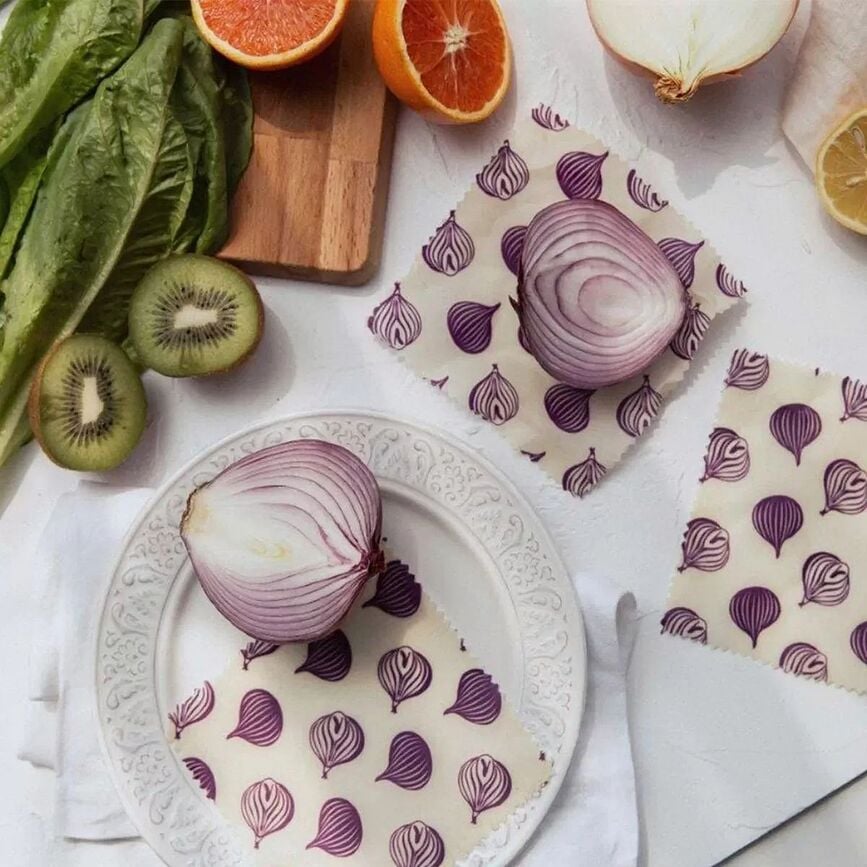 Tala Onion Bee Wraps, taille XS, Lot de 2