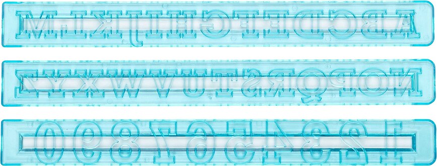 Tala Pochoirs, lettres et chiffres, pour décoration