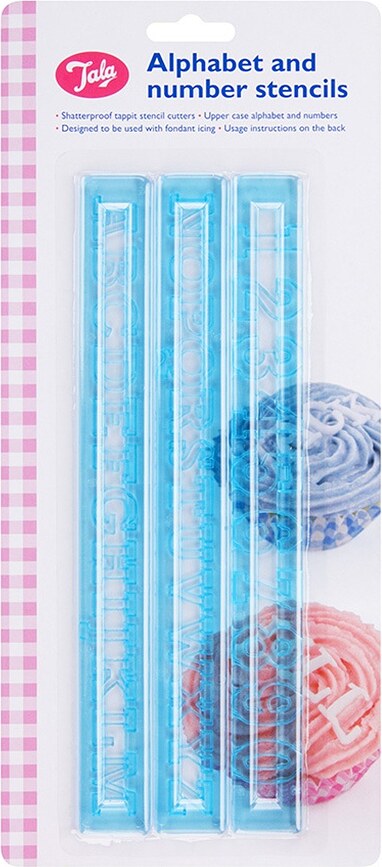 Tala Στένσιλ, Γραμμάτων και Αριθμών, για διακόσμηση