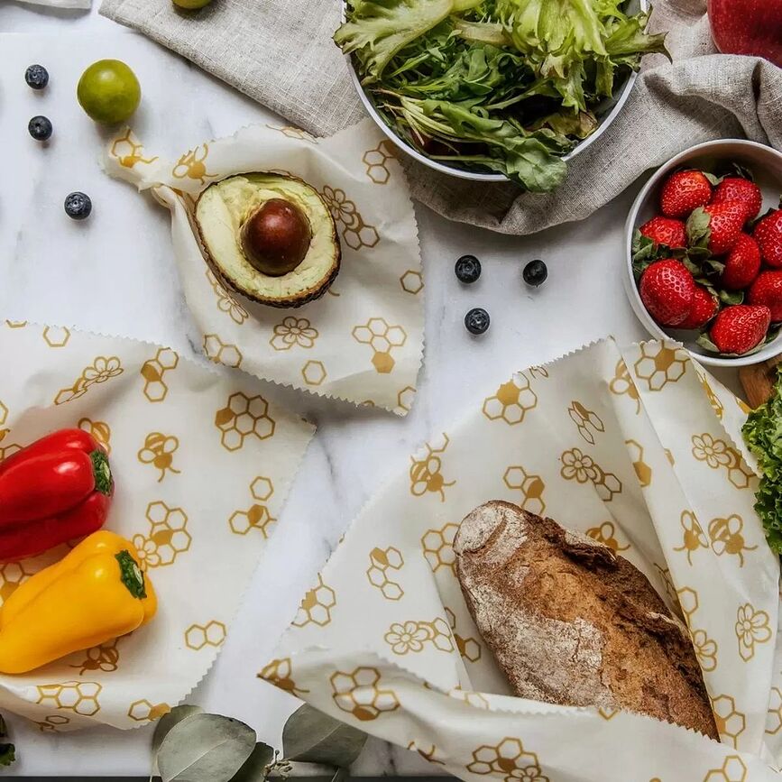 Tala Cheese Voščene krpe, različne velikosti S/M/L, 3 kosi