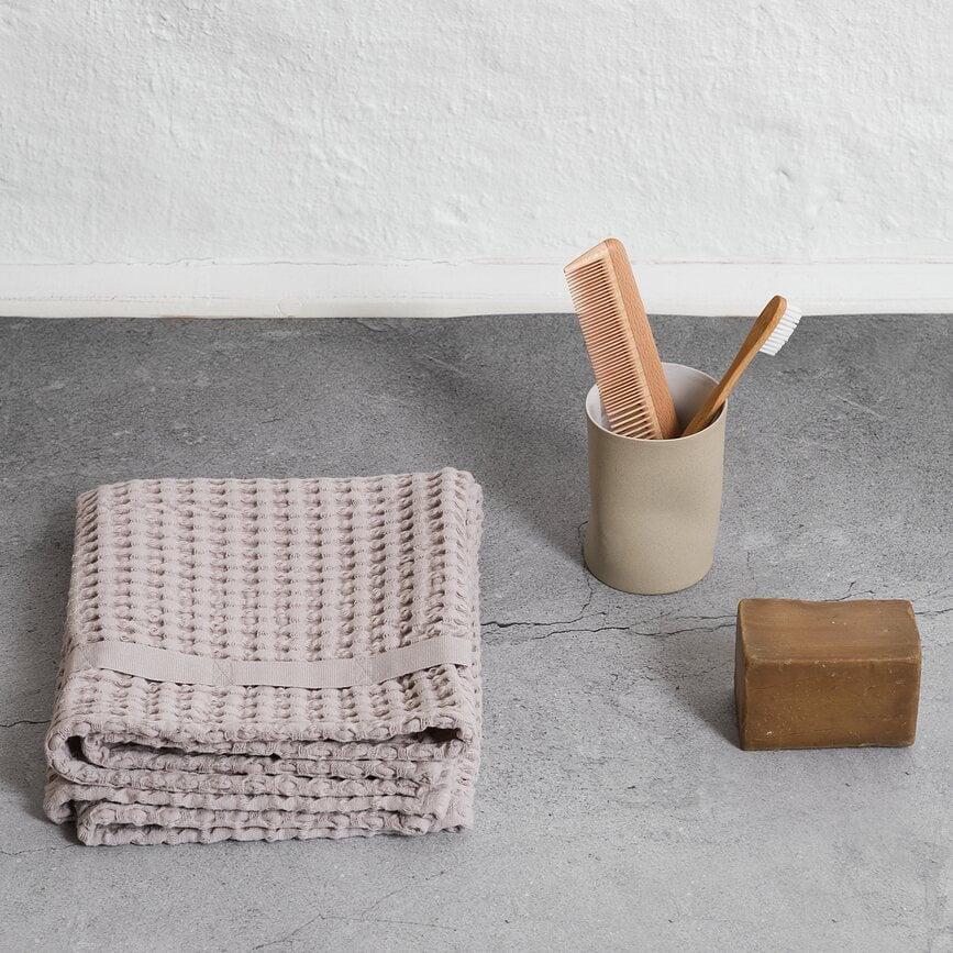 Big Waffle Ručnik za ruke 50 x 75 cm bijeli