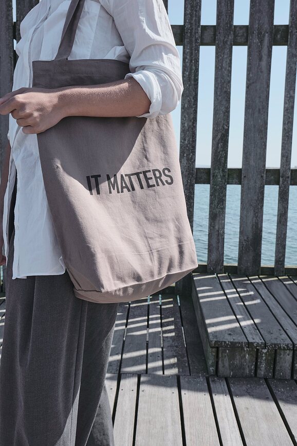 Bolsa It Matters, gris topo