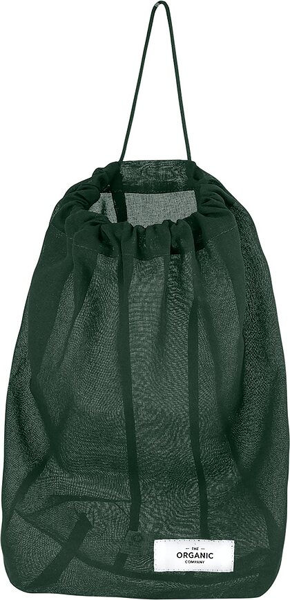 Bolsa reutilizable para verduras y frutas The Organic Company, talla M, verde oscuro
