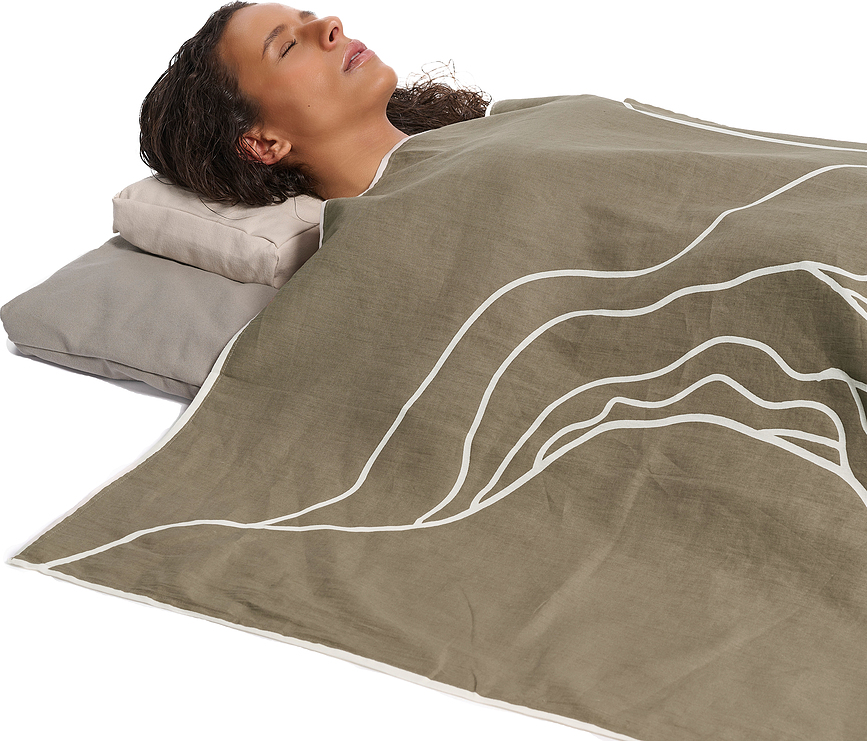 Coperta Reconnect 140 x 180 cm, beige