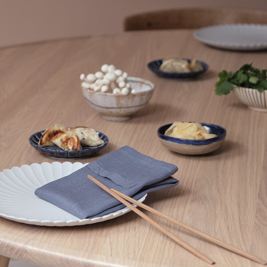 Dinner Serviete, 35 x 40 cm, bele, 4 kosi