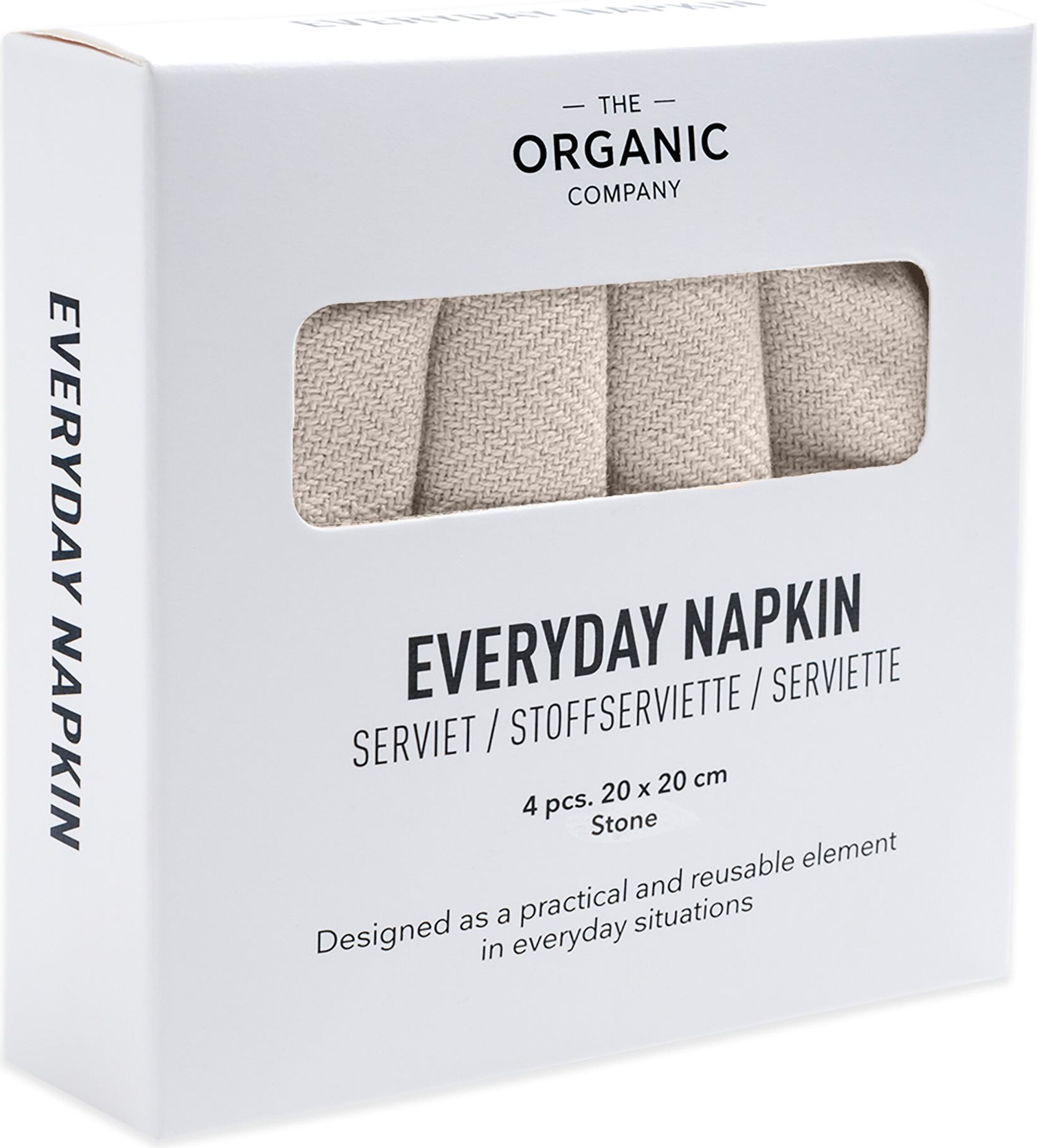 Everyday Servietten 20 x 20 cm hellbeige 4 St.