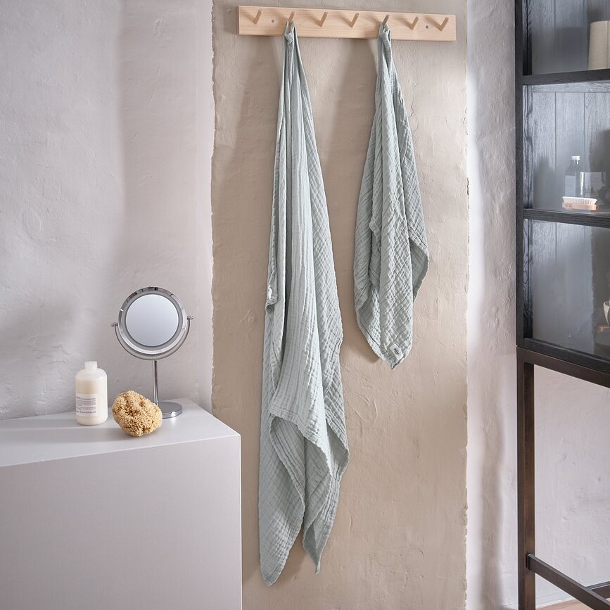 Fine Serviettes, beige clair, Lot de 2