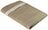 Handdoek Wellness 110 x 165 cm khaki