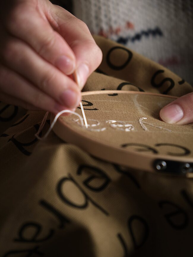 Kit de Reparación de Hilos The Organic Company, colores tierra