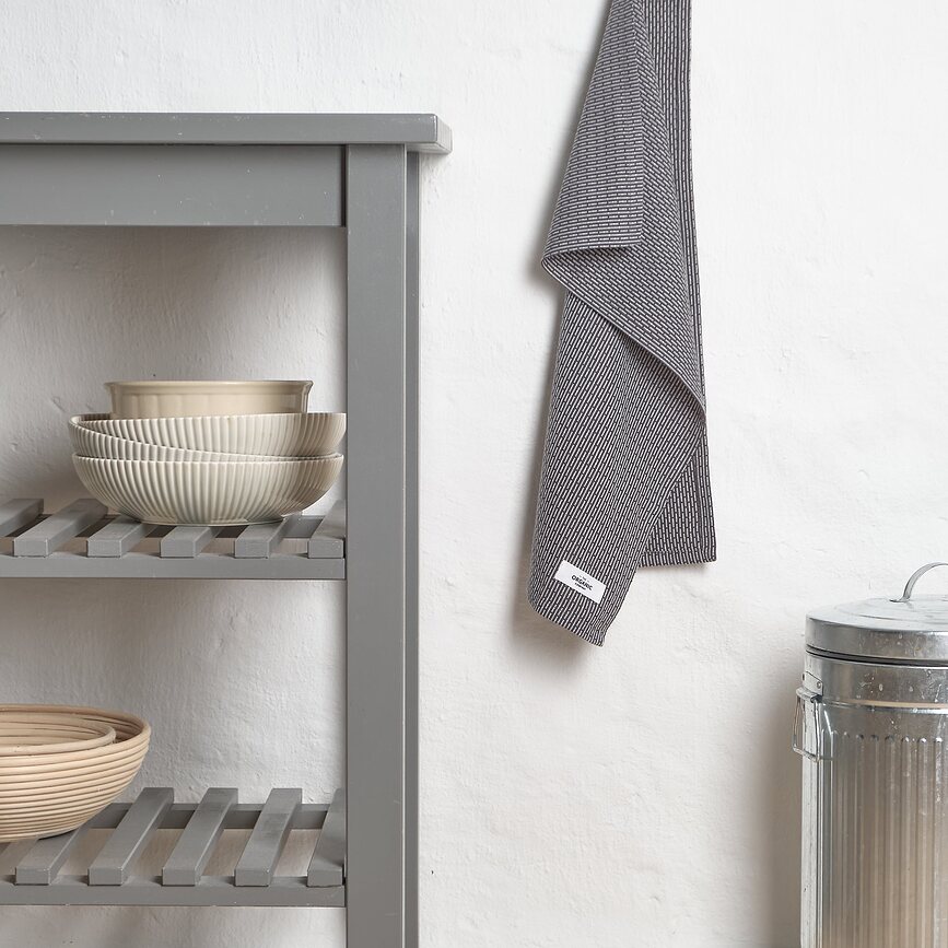 Little Torchon de Cuisine 35 x 60 cm, gris