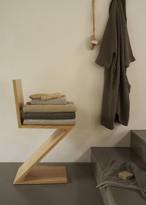 Mild Serviette de Toilette 50 x 80 cm, beige clair