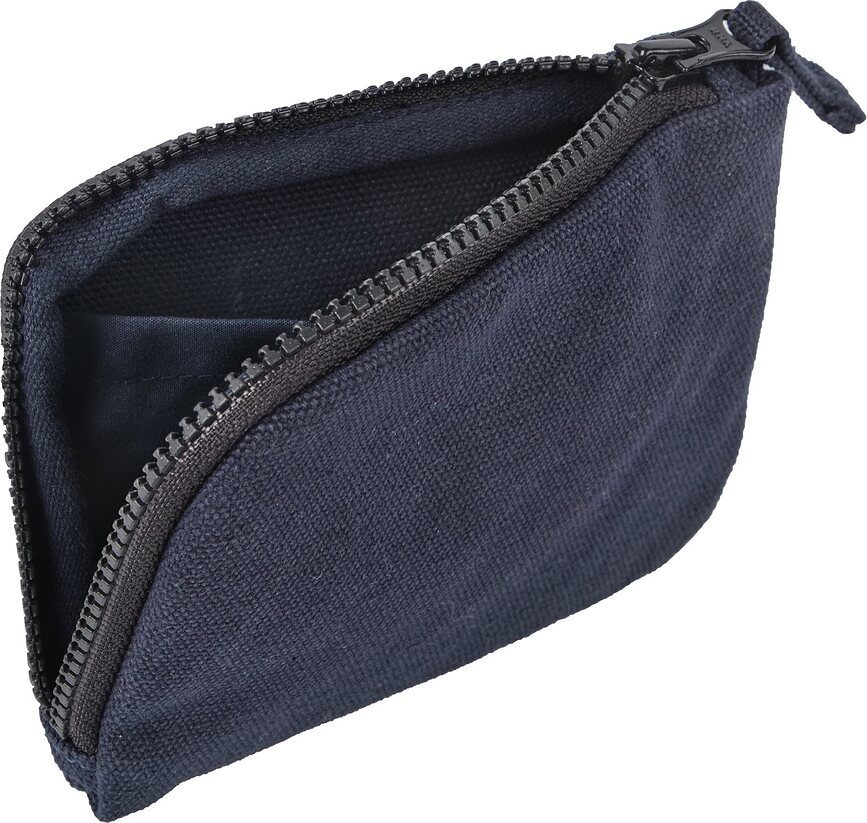 Monedero The Organic Company, azul grisáceo