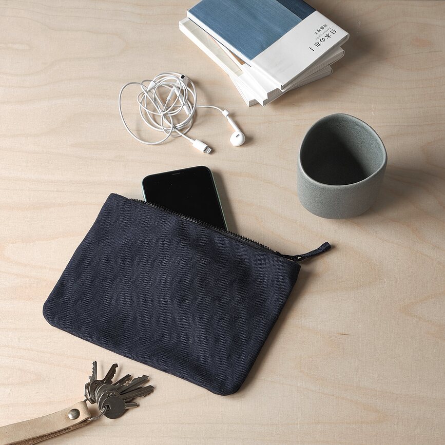 Neceser The Organic Company, talla L, azul marino