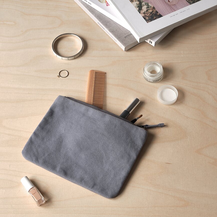 Neceser The Organic Company, talla L, azul marino