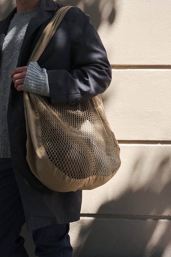 Net Sac de courses, gris