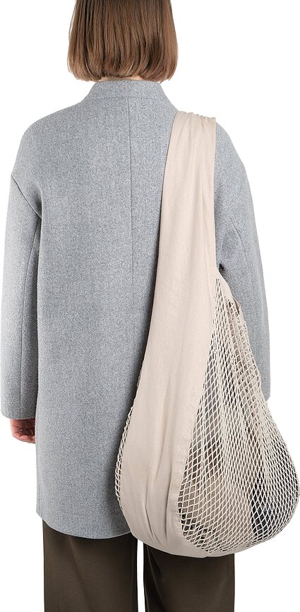 Net Sac de courses, gris