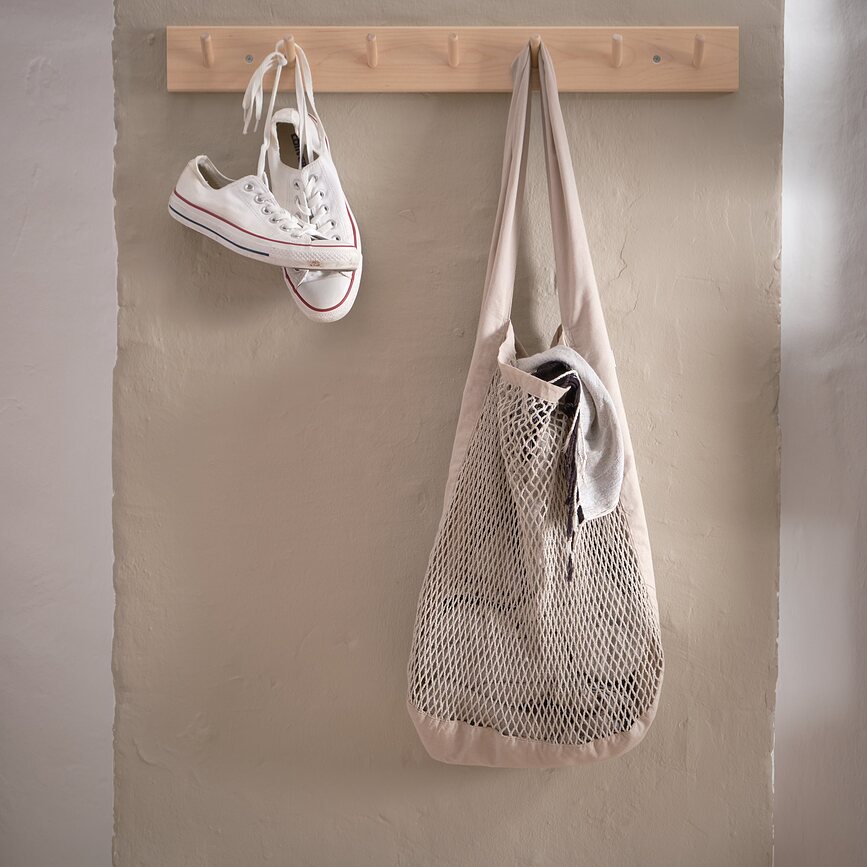 Net Sac de courses, gris