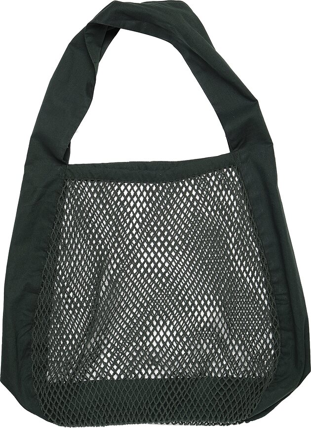 Net Shopping tote dark green