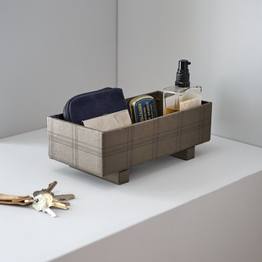 Organizadores Gyo, beige y rosa, Pack de 3