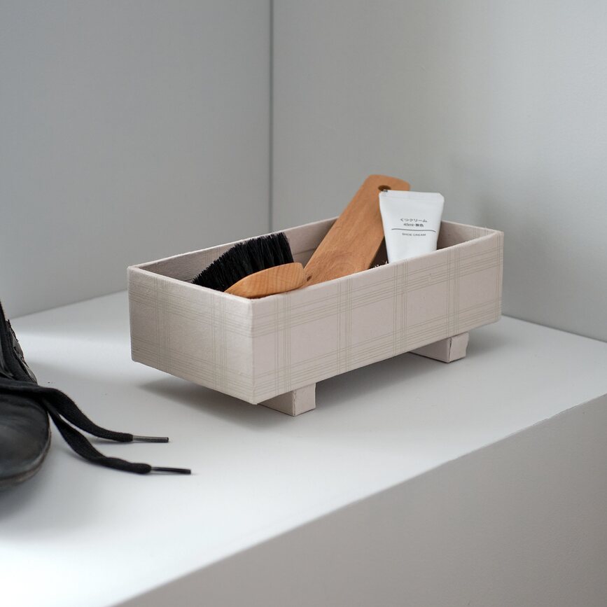 Organizadores Gyo, beige y rosa, Pack de 3