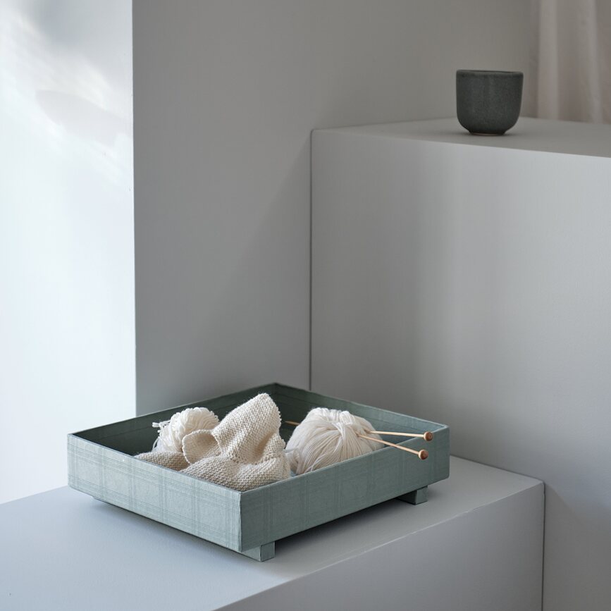 Organizadores Gyo, beige y rosa, Pack de 3