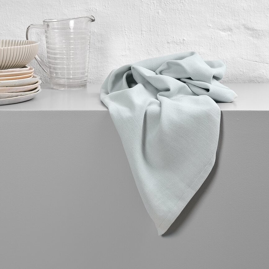 Paño de Cocina The Organic Company, 53 x 86 cm, negro