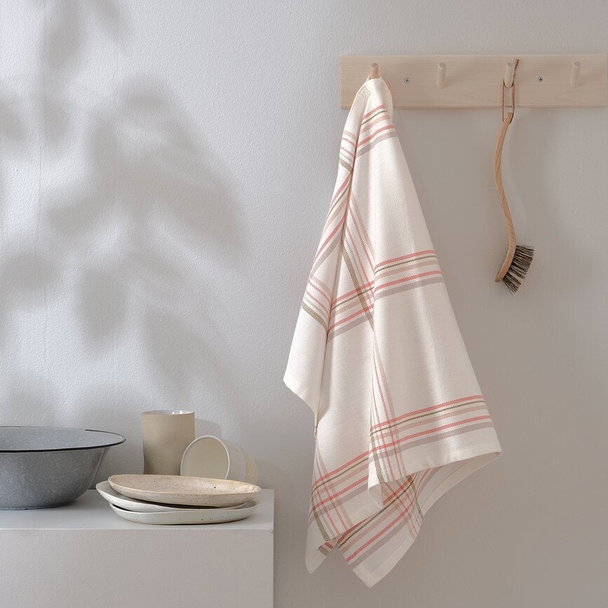 Paño de Cocina The Organic Company, 53 x 86 cm, negro