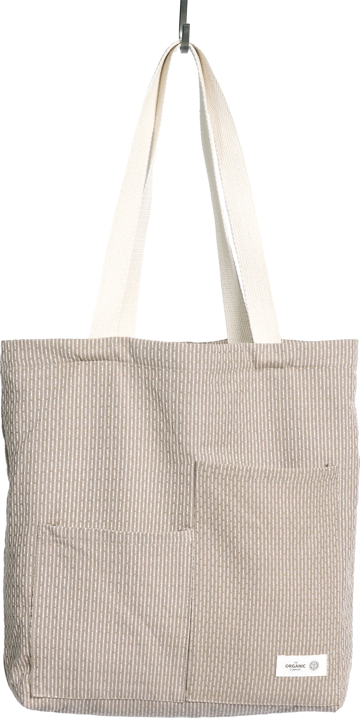 Piqué Tote Bag, beige