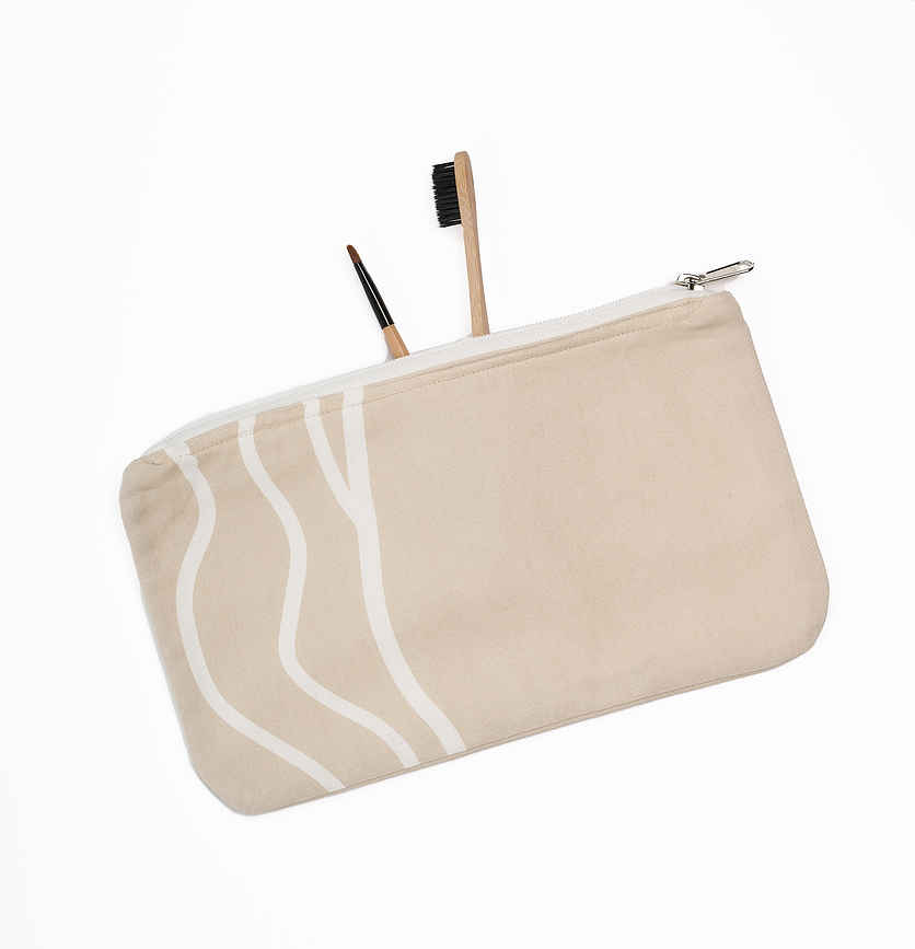 Pochette piatta Reconnect blu scuro