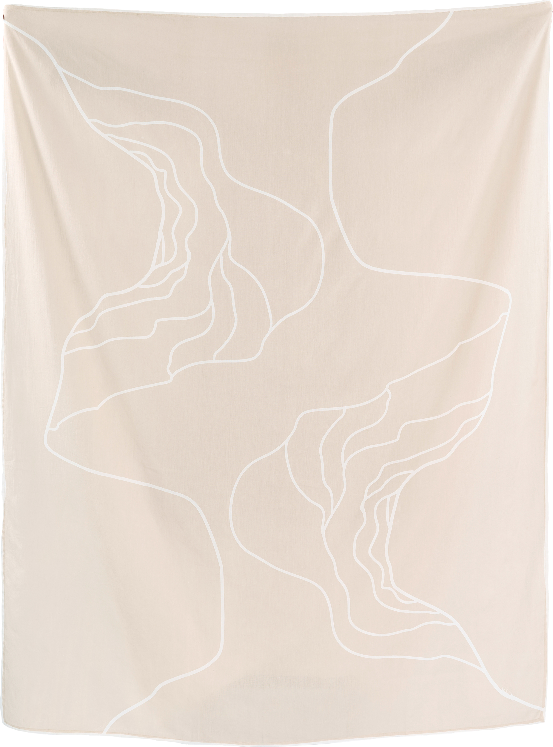 Reconnect Decke 140 x 180 cm, beige