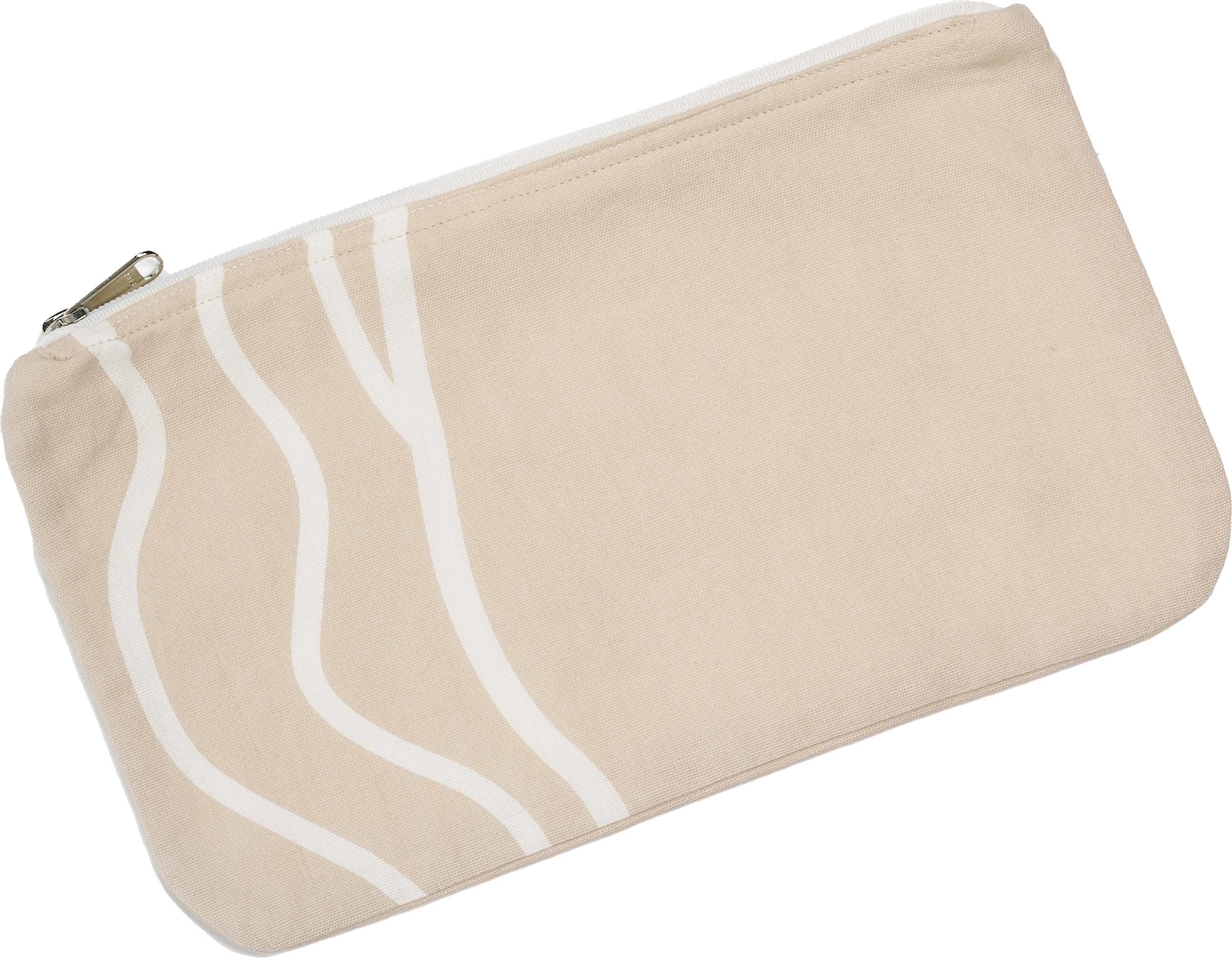 Reconnect flache Kosmetiktasche, beige